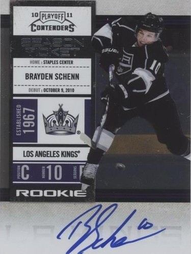 2010-11 Panini Playoff Contenders - Brayden Schenn #140