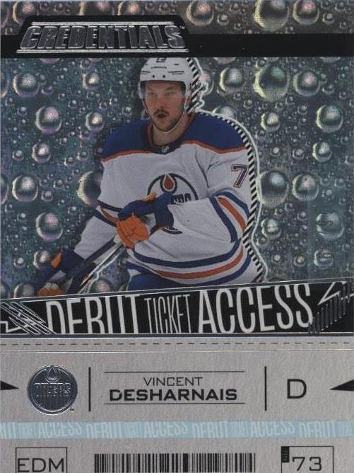 2023-24 Upper Deck Credentials - Vincent Desharnais #122