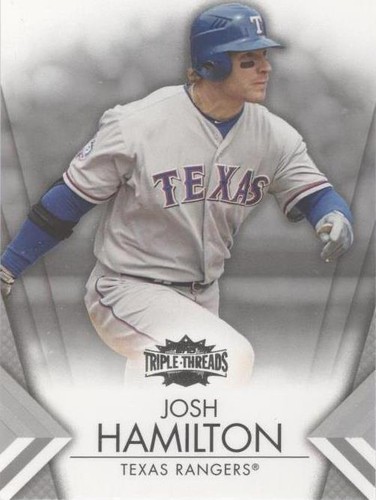 2012 Topps Triple Threads - Josh Hamilton #46