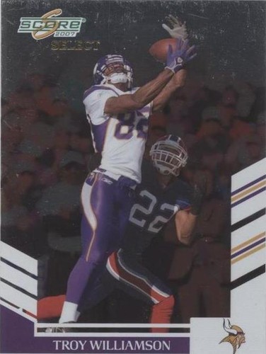 2007 Score Select Troy Williamson #64