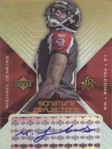 2004 Upper Deck Reflections Michael Jenkins #SR-MJ
