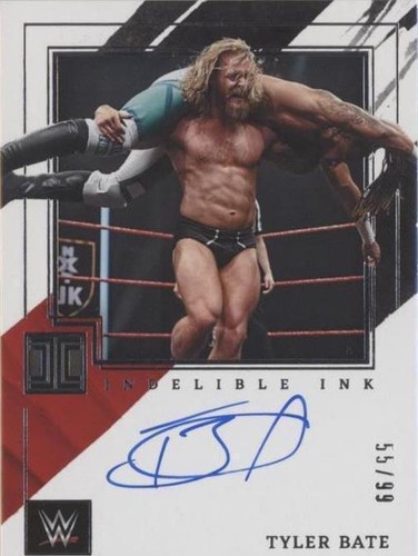 2022 Panini Impeccable WWE - Tyler Bate #IN-TBT