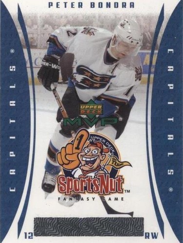 2003-04 Upper Deck MVP - Peter Bondra #SN91