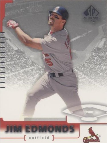 2004 SP Authentic - Jim Edmonds #44