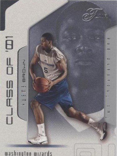 2001-02 Flair - Kwame Brown #91