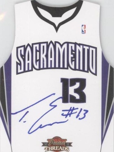 2010-11 Panini Threads - Tyreke Evans #43