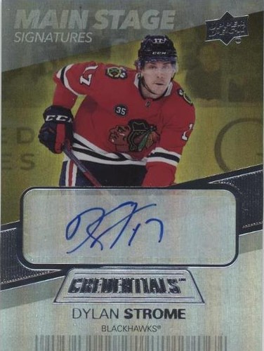 2021-22 Upper Deck Credentials - Dylan Strome #BTS-DS