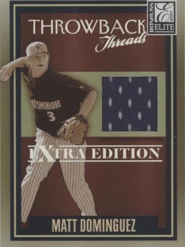 2007 Donruss Elite Extra Edition - Matt Dominguez #TT-MD