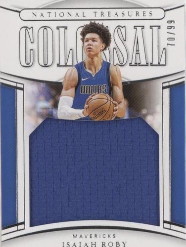 2019-20 Panini National Treasures - Isaiah Roby #CRM-IRB