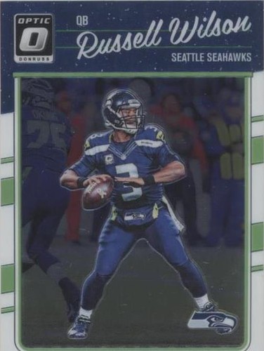 2016 Donruss Optic Russell Wilson #89
