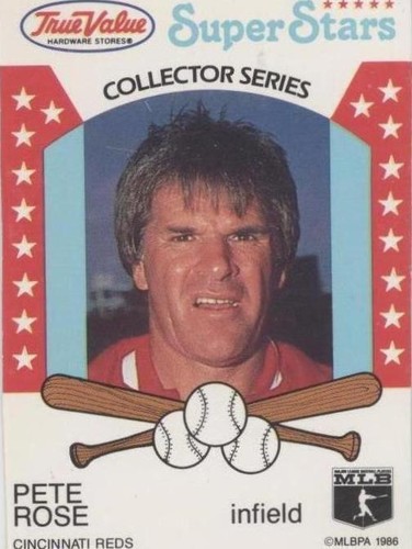 1986 True Value Hardware Super Stars Baseball Trading Cards