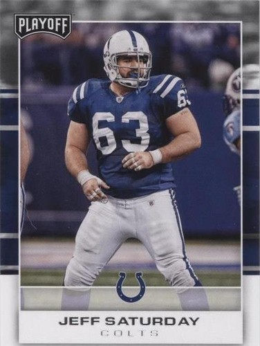 2017 Panini Playoff Jeff Saturday #193