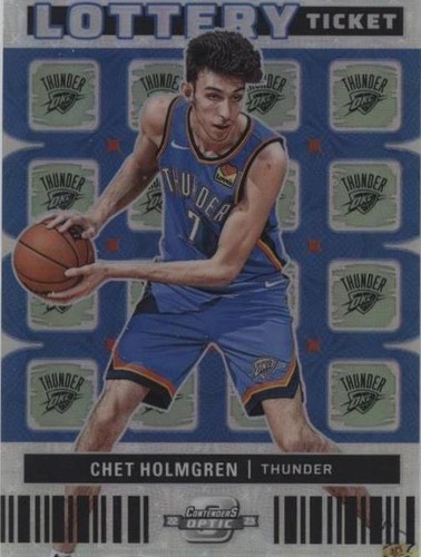 2022-23 Donruss Optic #2 Chet Holmgren The Rookies | eBay