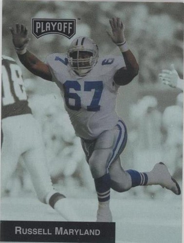 1993 Playoff Russell Maryland #72
