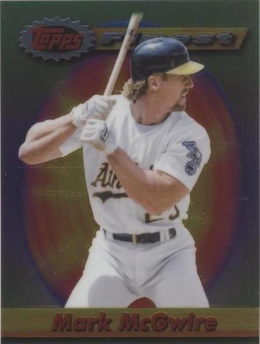 2021 Topps Finest Flashbacks - Mark McGwire #216