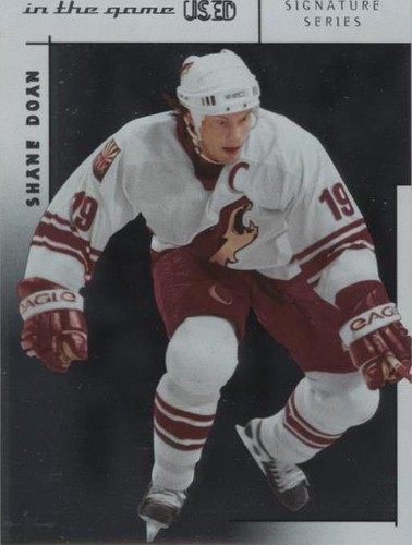 2003-04 In the Game-Used Signature Series - Shane Doan #31