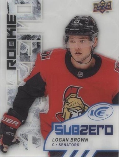 2017-18 Upper Deck Ice - Logan Brown #SZ-74