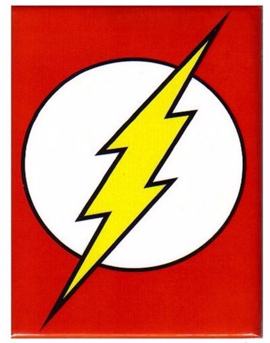 Flash Symbol Dc Comics Foto Kuhlschrank Magnet Ebay