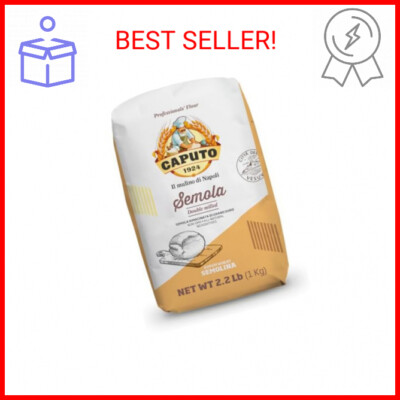 Caputo Antimo Di Grano Duro Rimacinata Semolina Flour - All Natural Dough
