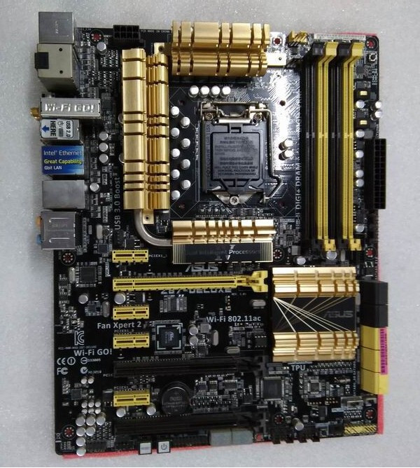 メモリ ジャンクCPU付き　ASUS　Z87-DELUXE　LGA1150 メモリ ジャンクCPU付き ASUS Z87-DELUXE LGA1150 - メルカリ