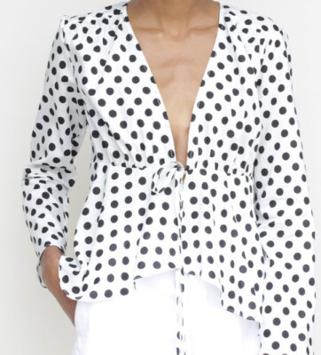 Rachel Antonoff Budde Tie Top 