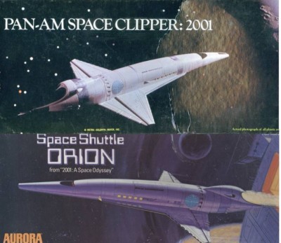 REPRO DECAL: AURORA PAN AM SPACE CLIPPER/ORION, RAGNORAK, REVELL SANGER or YF-12