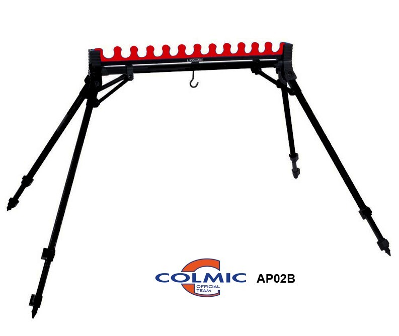 APPOGGIA KIT COLMIC AP02B 12 POSTI CON BATTUTA ALLA BASE POLE RACK 4 PIEDI