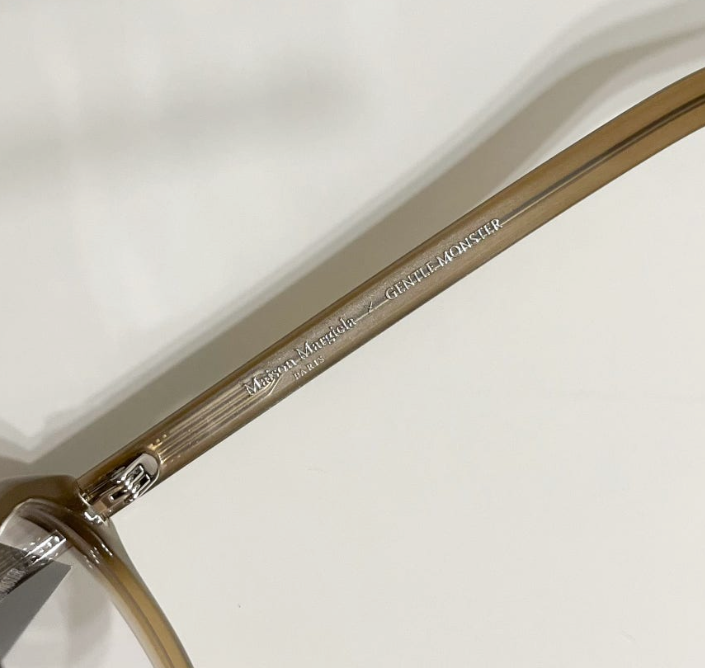 Pre-owned Maison Margiela Gentle Monster X  Mm112 Brown Translucent Clear Mm112-brc9 In Muticolor