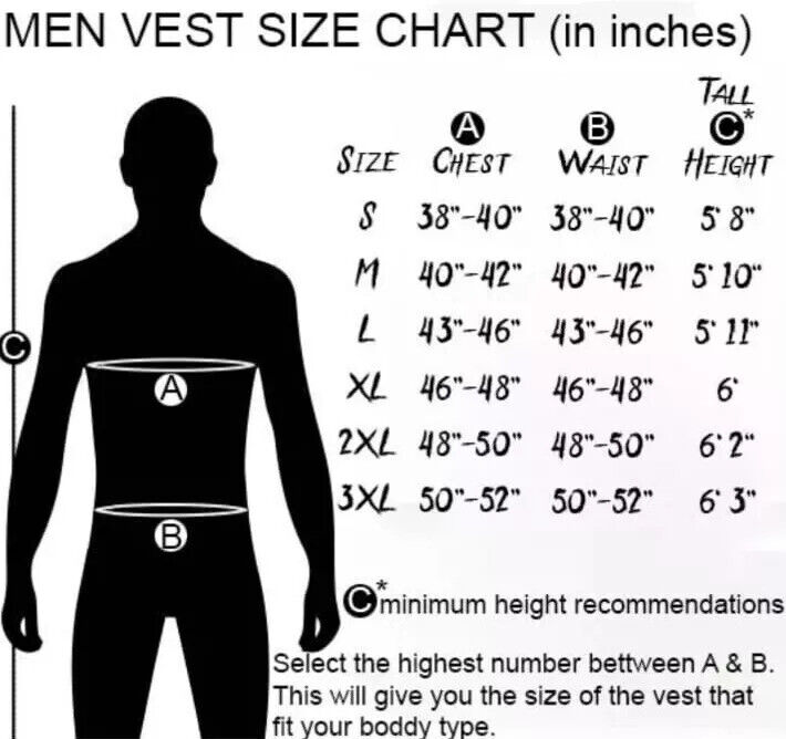 Mens Red Genuine Leather Motorcycle Vest/Slim Fit Sleeveless Jacket/Biker Vest - Picture 3 of 3