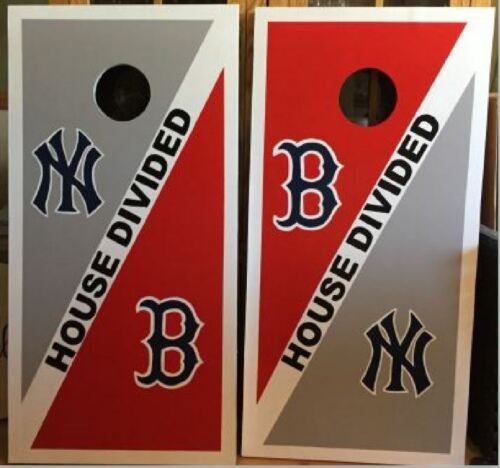 House Divided/ You Pick Your Teams Custom Cornhole boards and