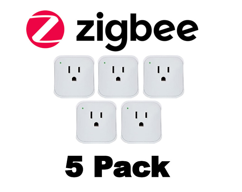 Lot of 5 Zigbee Smart Plugs - Home Assitant -