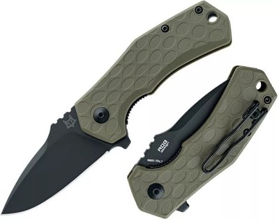 Fox Italicus Pocket Knife 2.5'' Bohler N690 Steel Blade FRN Handle - FX-540 OD