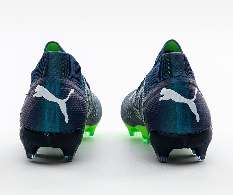 Pre-owned Puma Future Ultimate Fg/ag Men's Football Shoes Soccer Sports Shoes 107355-03 In Blue