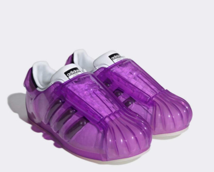 ★adidas★ Superstar Bubble White Purple Amazon.com | Adidas Superstar Shoes Women's, White, Size 5.5