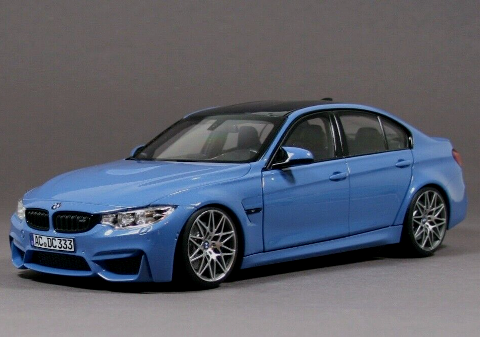 1/18 BMW M3 F80 Competition 2017 Yas Marina Blue Diecast 1/18 BMW M3 F80 Competition 2017 Yas Marina Blue Diecast