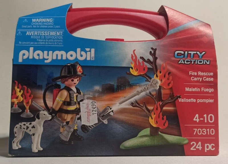 Playmobil City Action Valisette Pompier Fire Rescue 70310