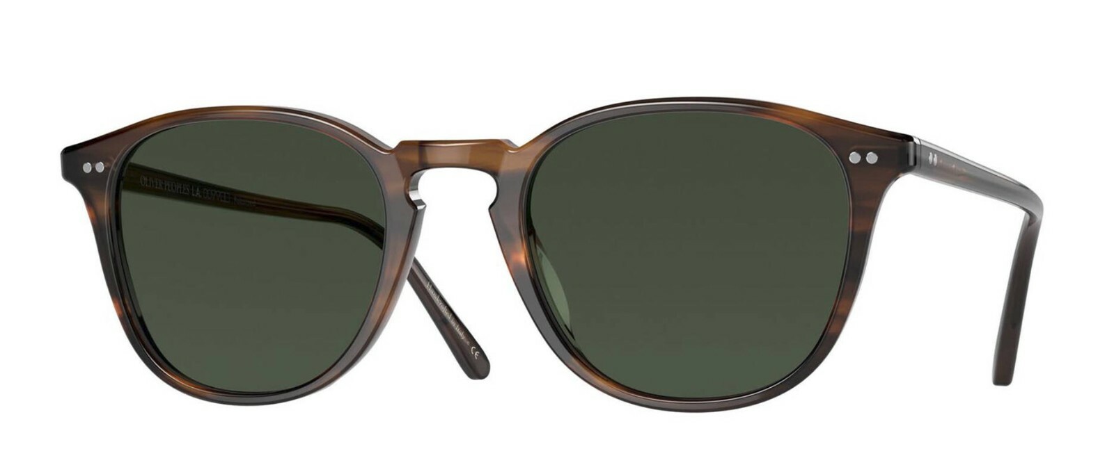 Pre-owned Oliver Peoples Mr.federer Ov 5553su Semi Matte Black/g-15 Polarized Sunglasses