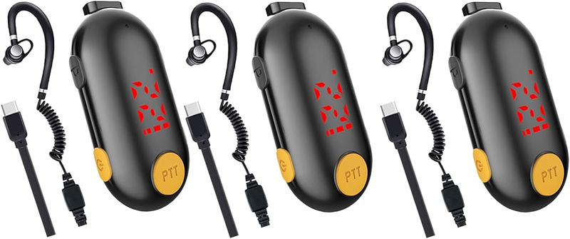 Super Mini Walkie Talkie Two Way Radio Portable FM Transceiver for Restaurants,O