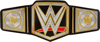 WWE Championship Role Play Title Belt with Adjustable Strap for Kids (Amazon Exc