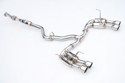 Invidia インビディア マフラー WRX STI VAB ジェミニR400 INVIDIA GEMINI R400 Quad Stainless Tip Catback Exhaust for