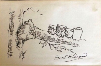 Pooh for Honey   : E. H. Shepard : 1926 : Archival Art Print