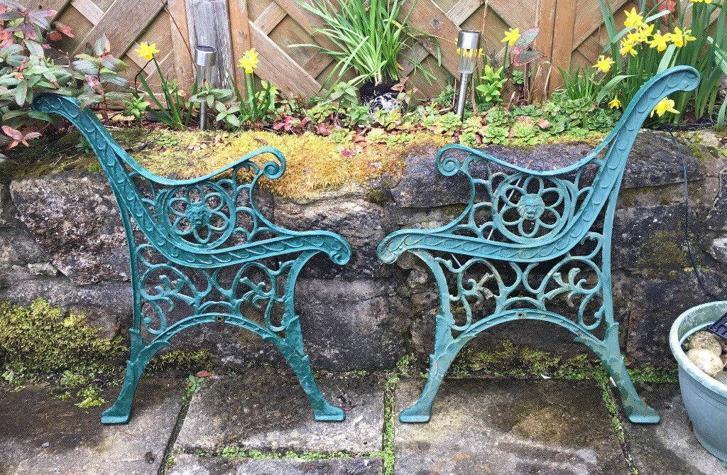 Wrought iron garden bench ends in Newton Mearns, Glasgow Gumtree