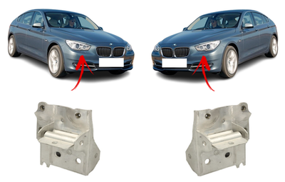 PARA BMW 5 GT F07 2009 - 2017 NUEVO PARACHOQUES DELANTERO ADAPTADOR PLACA...