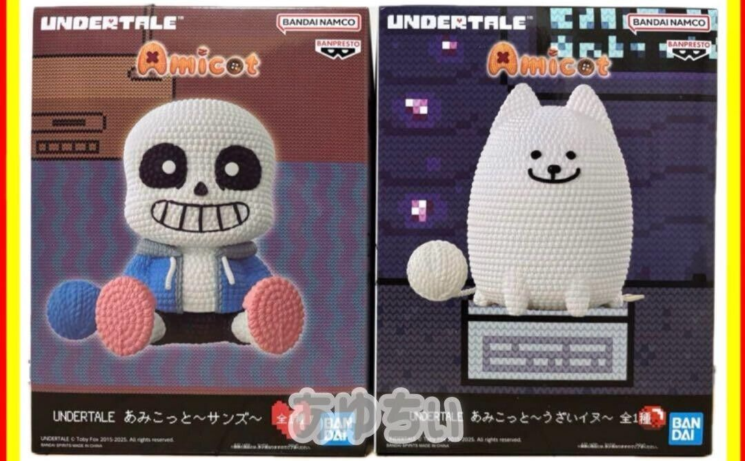 UNDERTALE Amicot Figure Annoying dog Sans Set New Japan | eBay