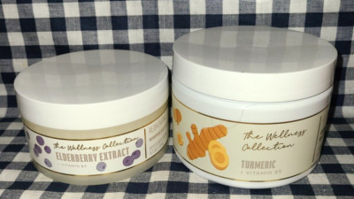 *DEAL* Elderberry Extract Mask & Turmeric Body Polish Set Bath & Body Works
