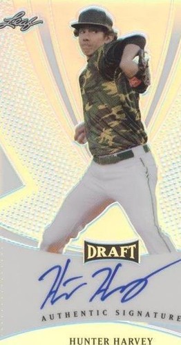 2013 Leaf Metal Draft - Hunter Harvey #BA-HH1