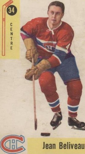 1958-59 Parkhurst - Jean Beliveau #34