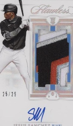 2021 Panini Flawless - Jesus Sanchez #RPA-JS
