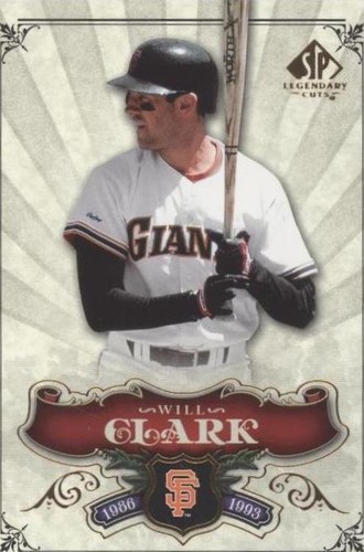 2006 SP Legendary Cuts - Will Clark #3