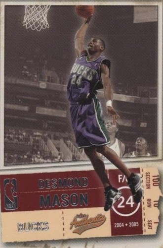2004-05 Fleer Authentix - Desmond Mason #68